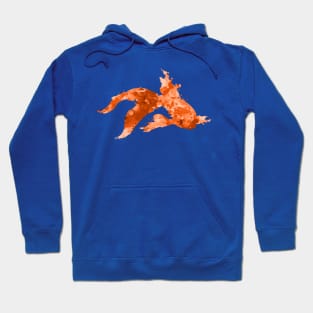 watercolor goldfish Hoodie